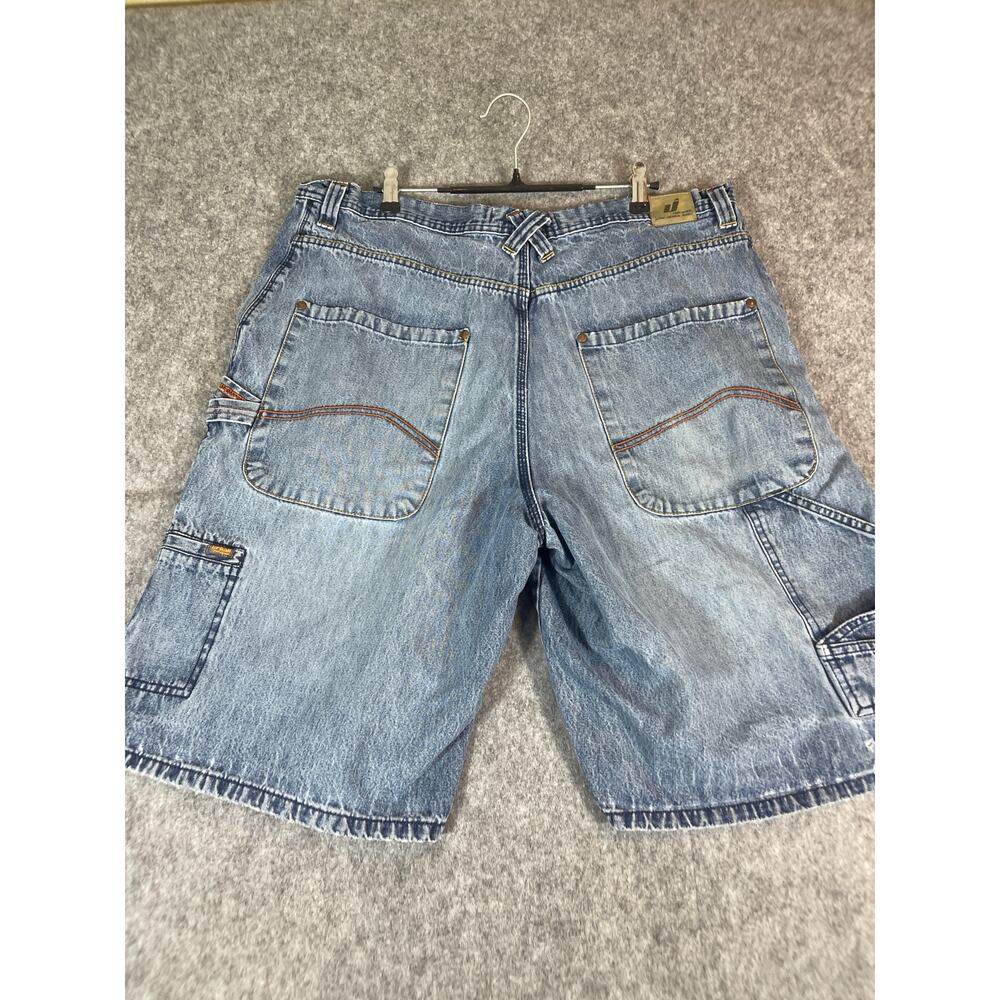 Urban Pipeline UP Carpenter Denim Shorts Mens 36 Utility Pockets Work Outdoor